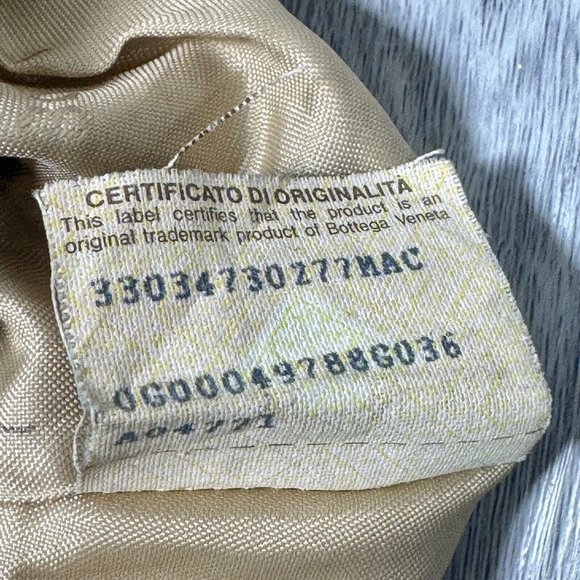 BOTTEGA VENETA Leopard Print Small Handbag Pouch Pre-loved - Picture 12 of 15